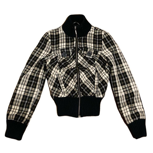 Vintage Guess 2000s style cropped coat - Picture 2 of 4